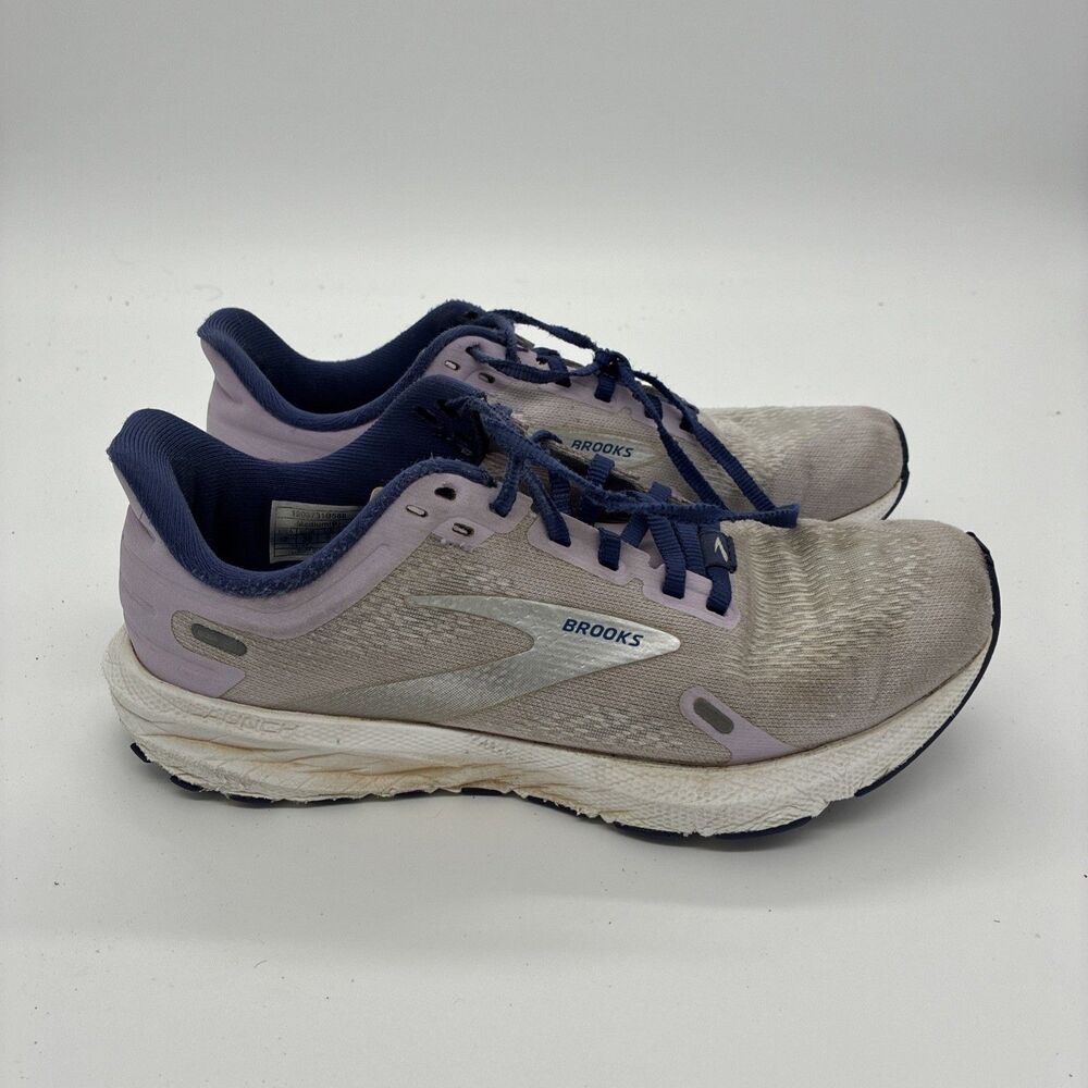 Brooks Launch 9 Womens Size 10 Lilac Purple Running Shoes Sneakers Pre Owned